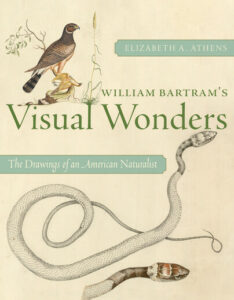 Book cover for William Bartram's Visual Wonders with animal illustrations