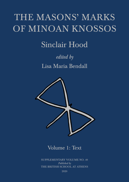 Cover image of the Masons' Marks of Minoan Knossos