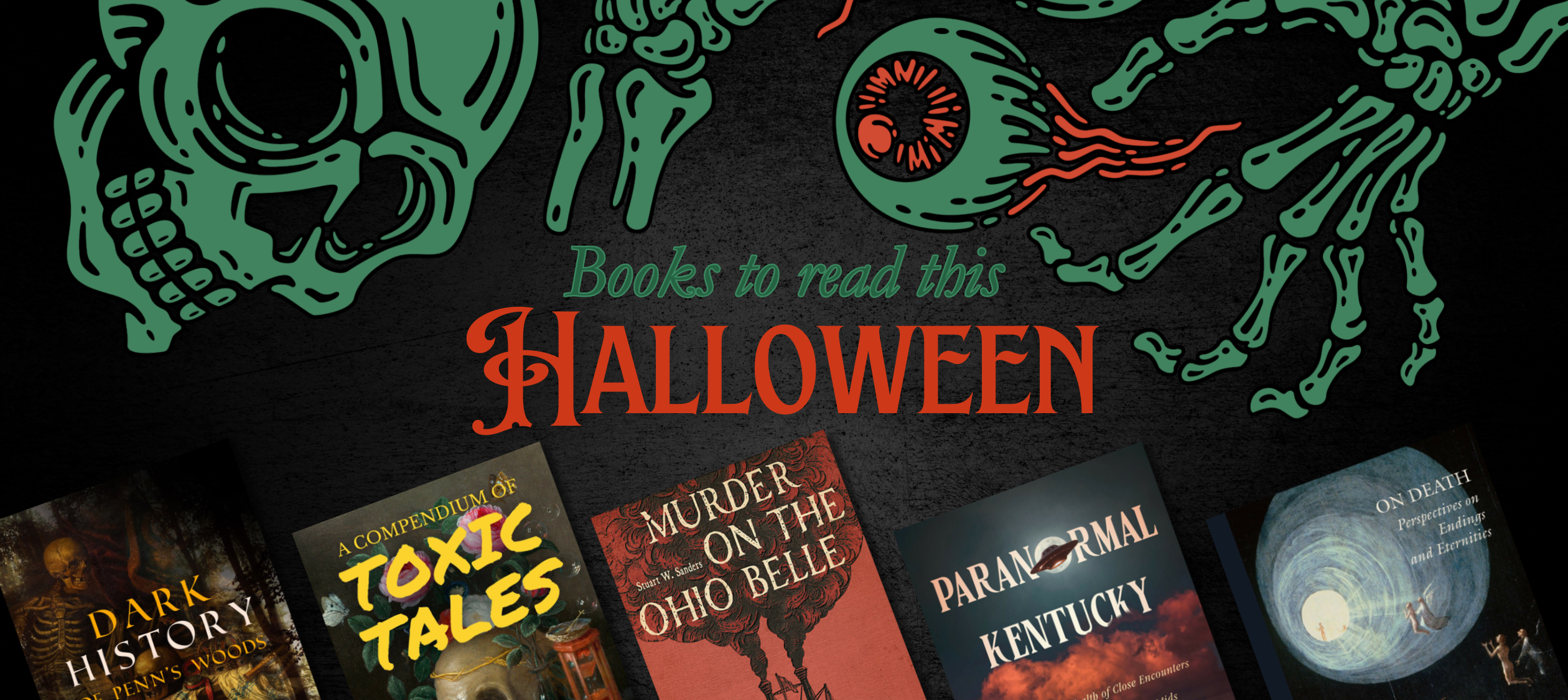 Books to read this Halloween Hero Image